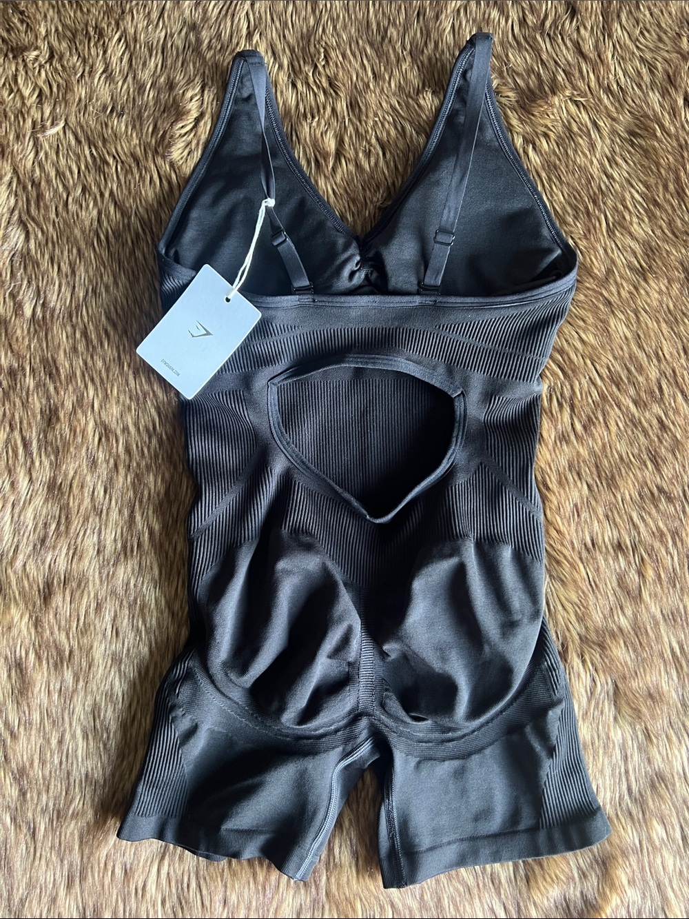 NWT Small Black Gymshark Bodysuit - Picture 3 of 6